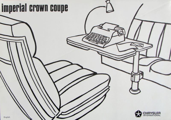 Chrysler Imperial Crown Coupe Modelprogram 1967 Presskit (1258)
